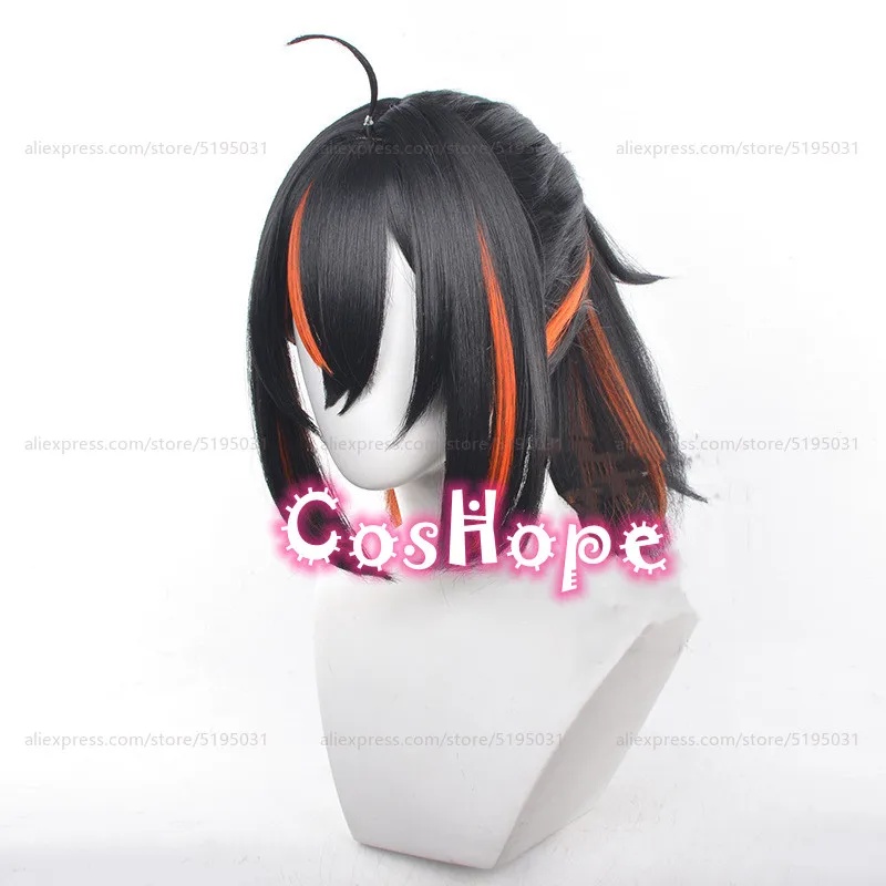 Anime Cosplay Nun - Perruque de cosplay d'anime Zhu Yuan,