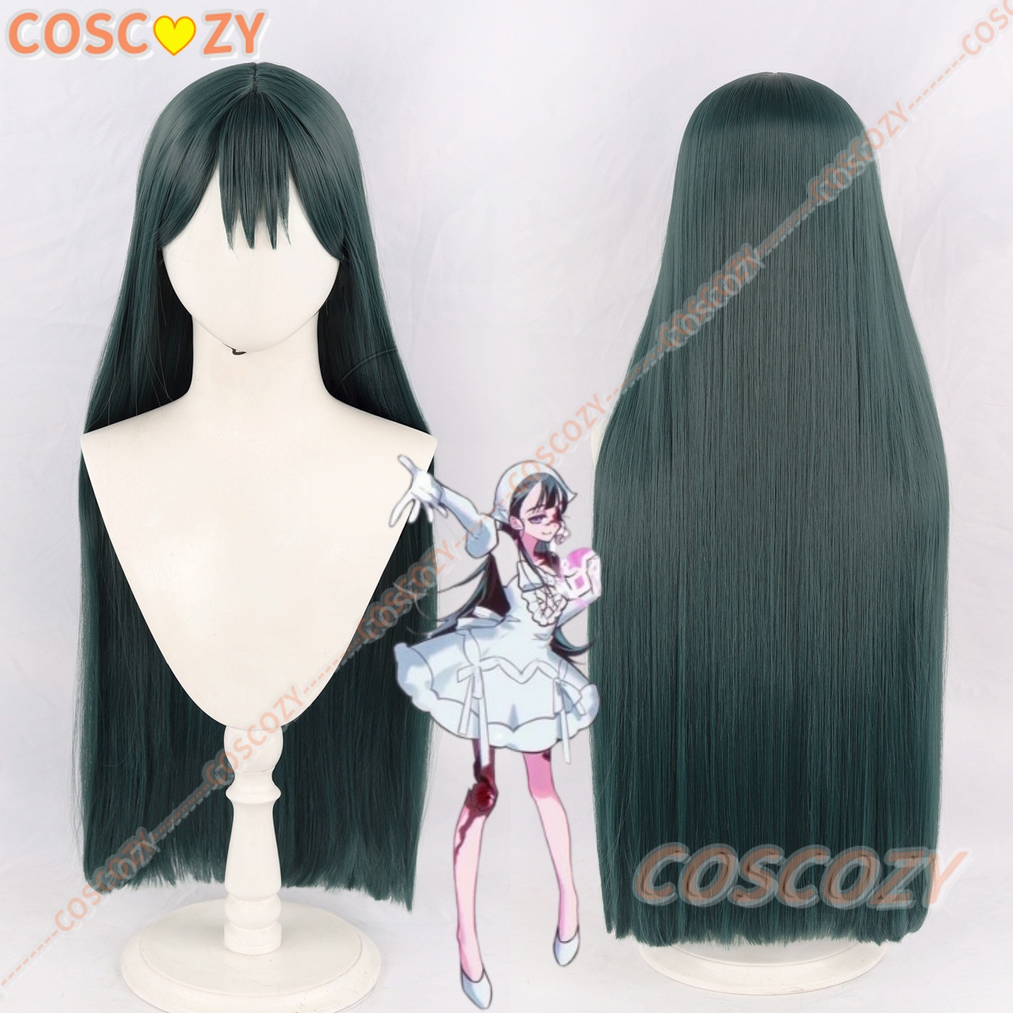 Anime Cosplay Dance - Perruque de cosplay Zombie Stage Sua
