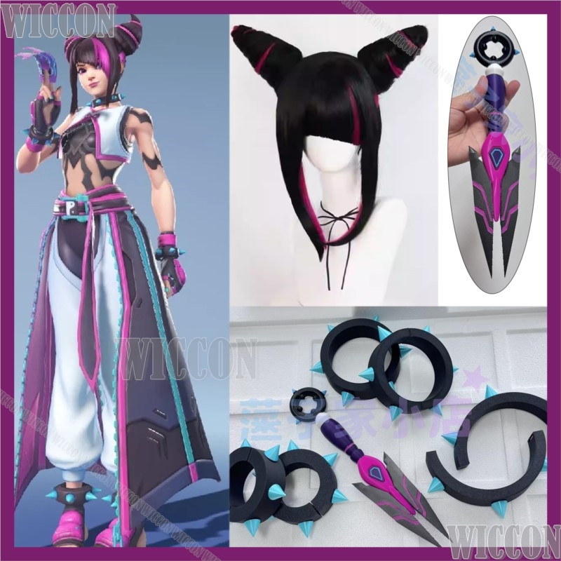 Cosplay Anime Black Hair - Kiriko Juri jeu Han sur Cosplay