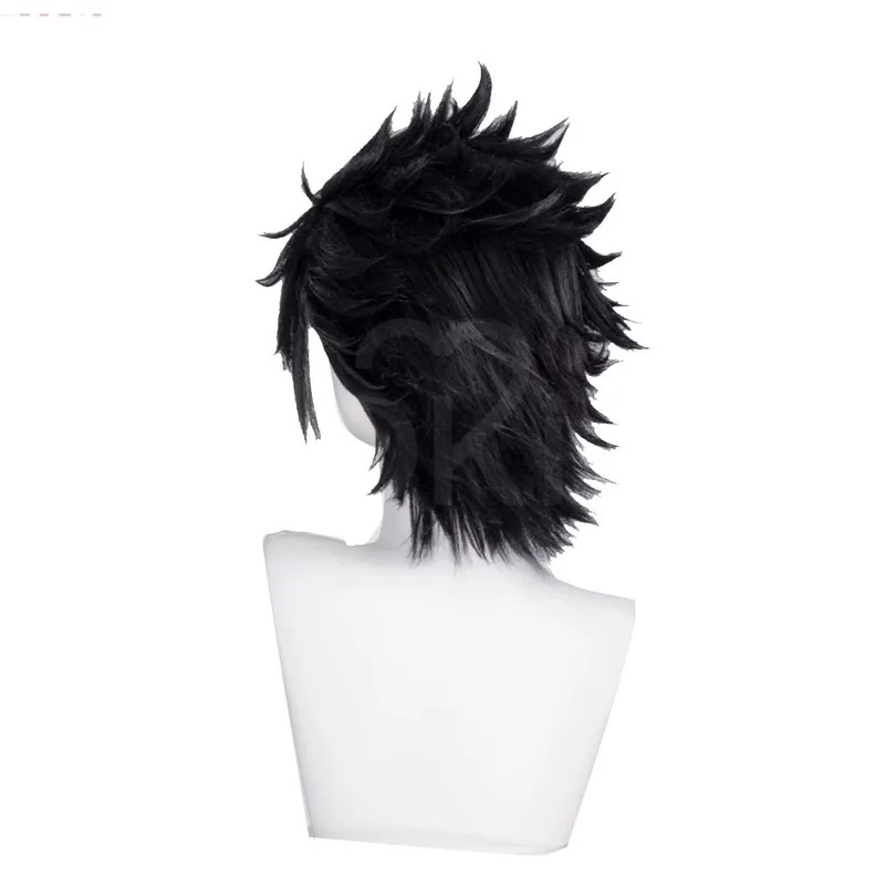 Cosplay Anime Black Hair - Le Cool Men Zackk Fair Perruque