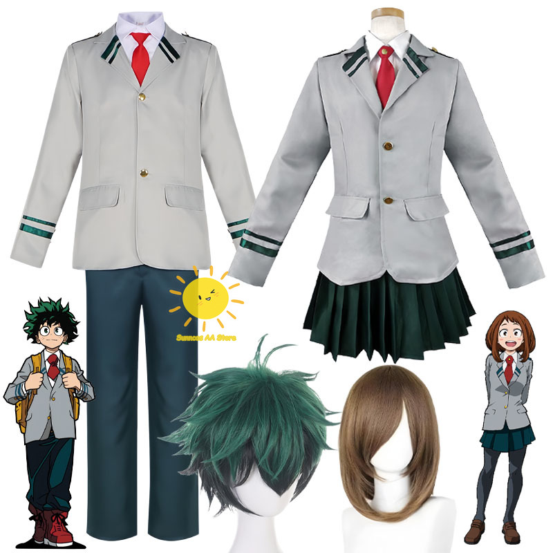 Anime Cosplay Jujutsu - Costumes de cosplay Anime Midoriya Izuku