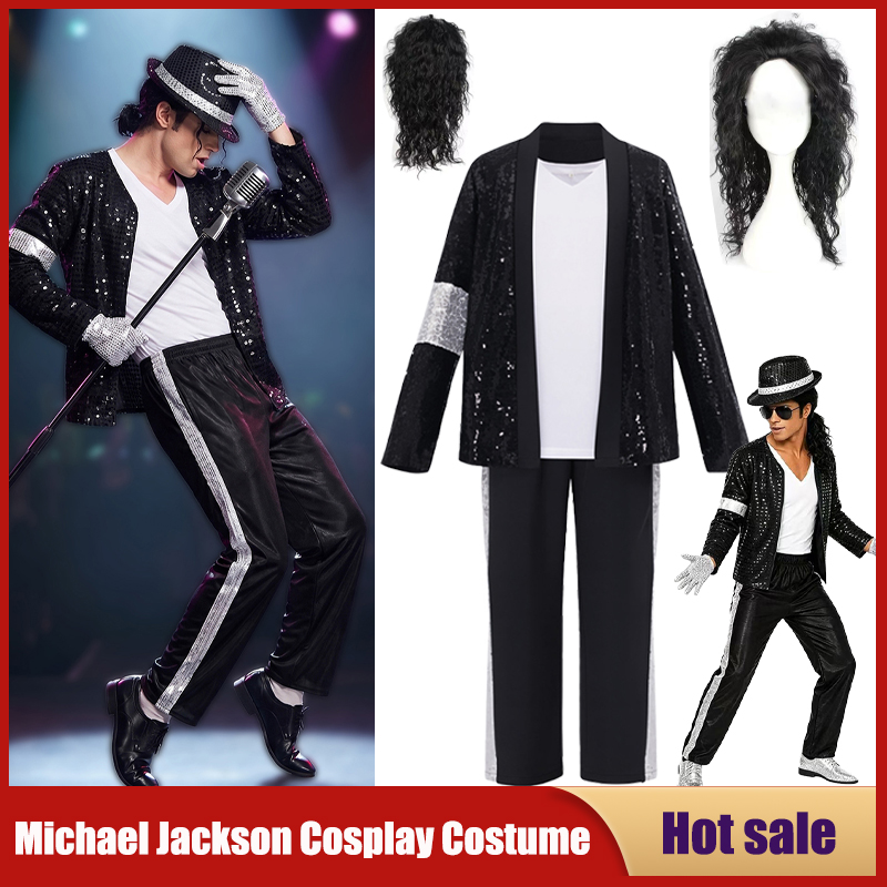 Anime Cosplay Dance - Costume de cosplay Michael Jackson, star