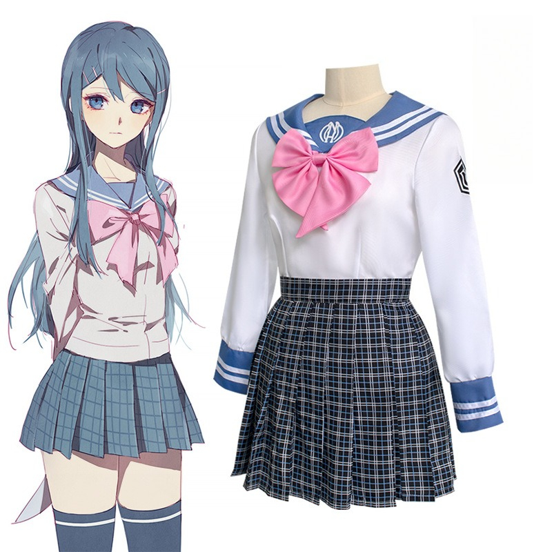 Anime Cosplay Marin - Costume de cosplay Danganronpa Sayaka Maizono,