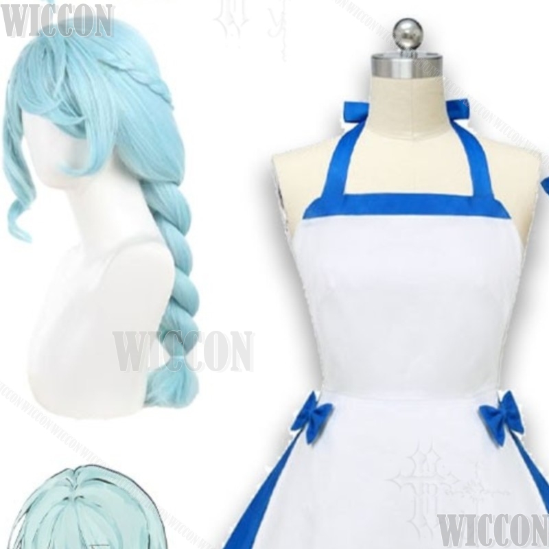 Zenos Anime Cosplay - Robe de personnage bleue Zeno, tenue