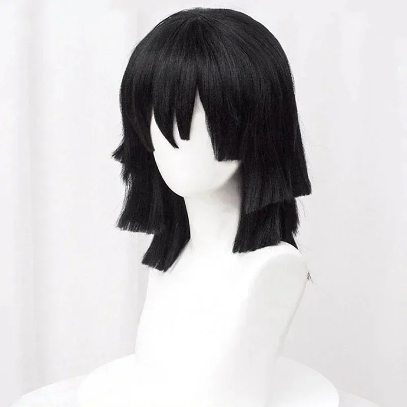 Perruque de cosplay Iguro Oban - Cosplay Anime Black Hair avis et prix