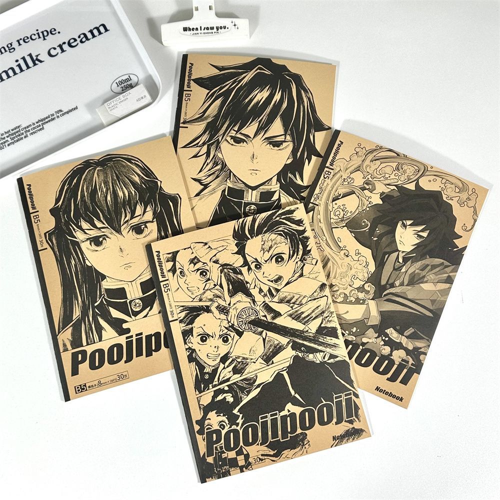 Carnet de notes kraft B5 Demon - Anime Cosplay Demon Slayer avis et prix