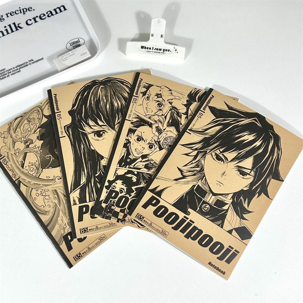 Carnet de notes kraft B5 Demon - Anime Cosplay Demon Slayer avis et prix