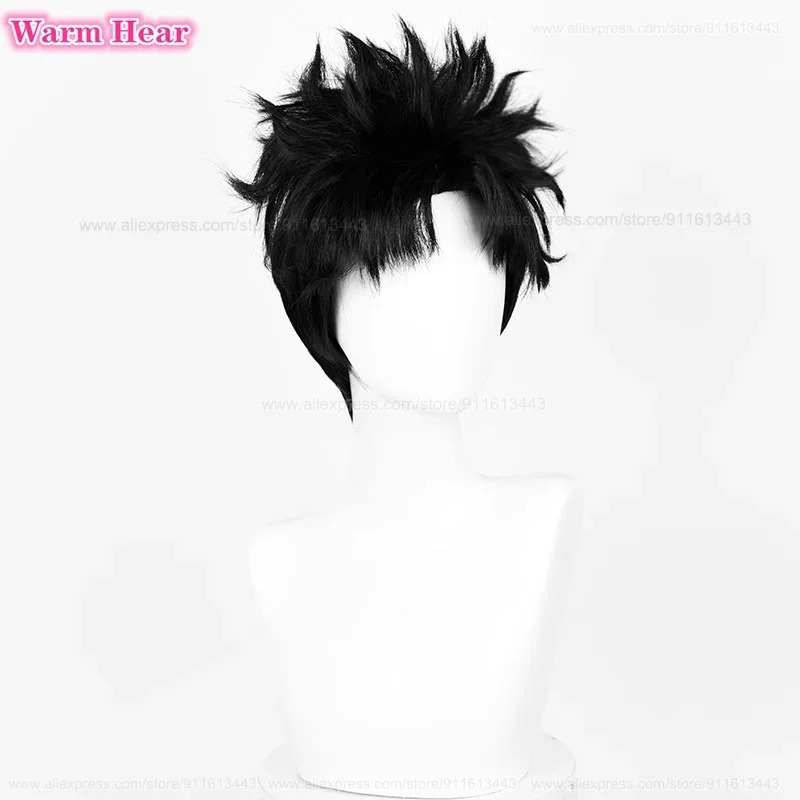 Ken Takakura – perruques synth - Cosplay Anime Black Hair avis et prix
