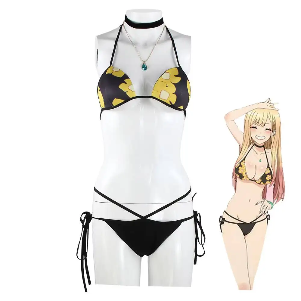 Costume de cosplay bikini Mari - Anime Cosplay Marin avis et prix