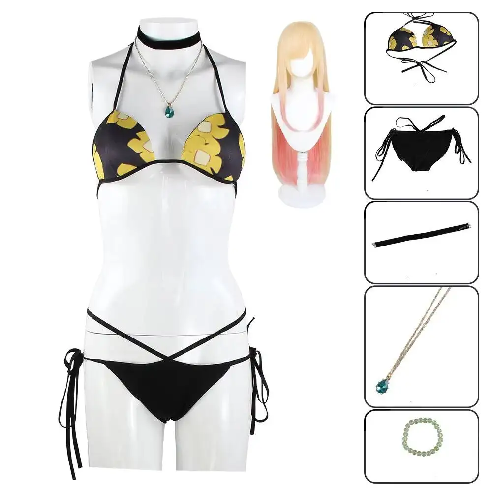 Costume de cosplay bikini Mari - Anime Cosplay Marin avis et prix
