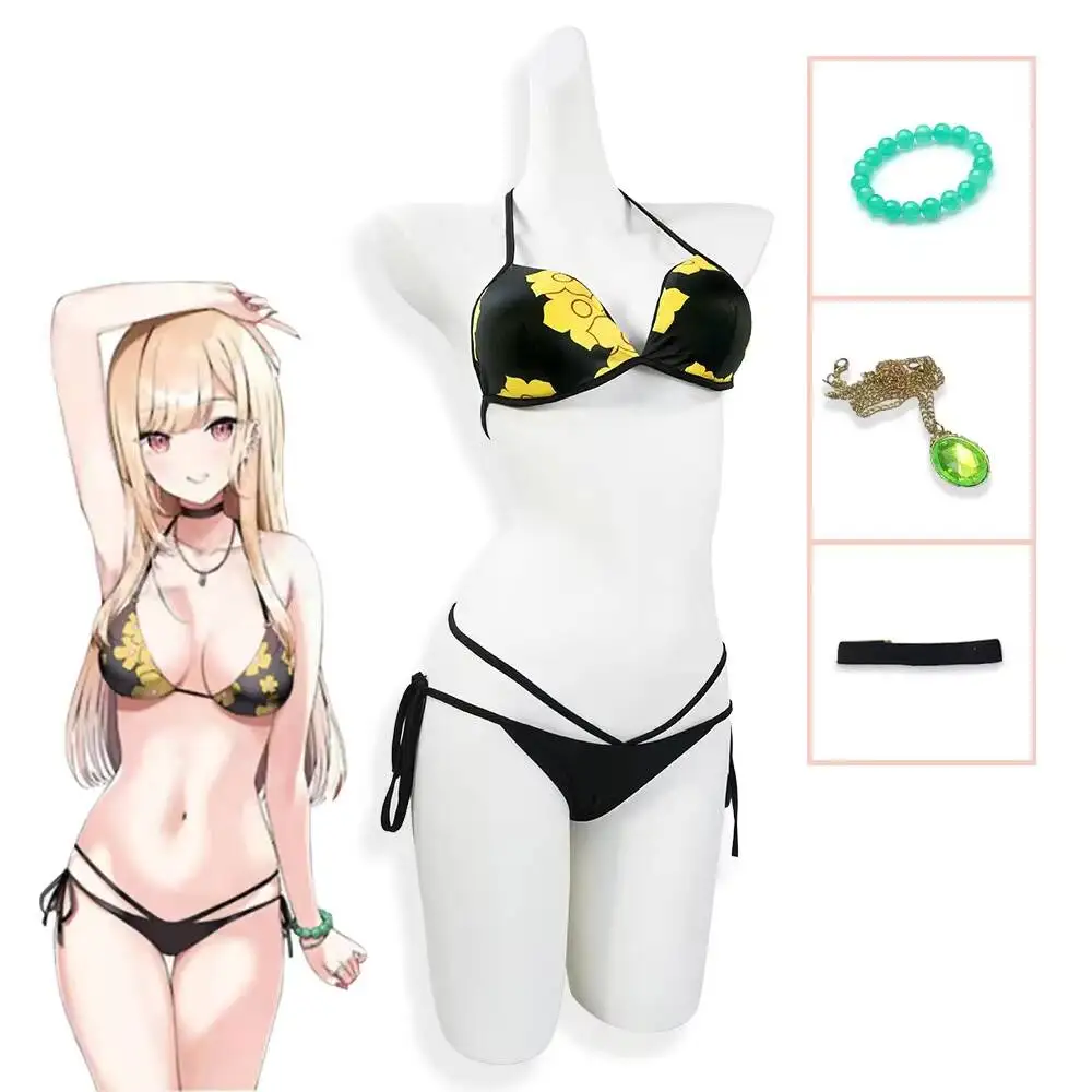 Costume de cosplay bikini Mari - Anime Cosplay Marin avis et prix