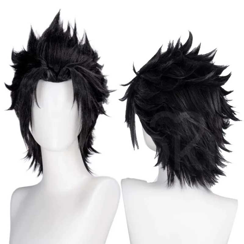 Le Cool Men Zackk Fair Perruqu - Cosplay Anime Black Hair avis et prix