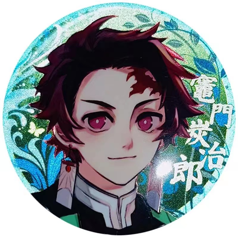 Badge Réfléchissant Demon Slay - Anime Cosplay Demon Slayer avis et prix