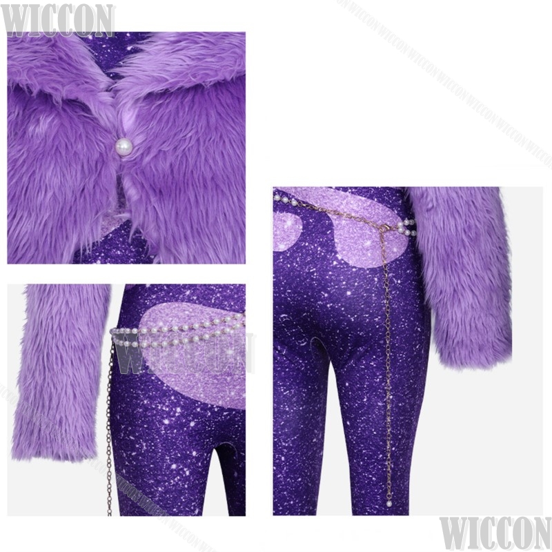 Costume de danse violet Furry  - Anime Cosplay Dance avis et prix