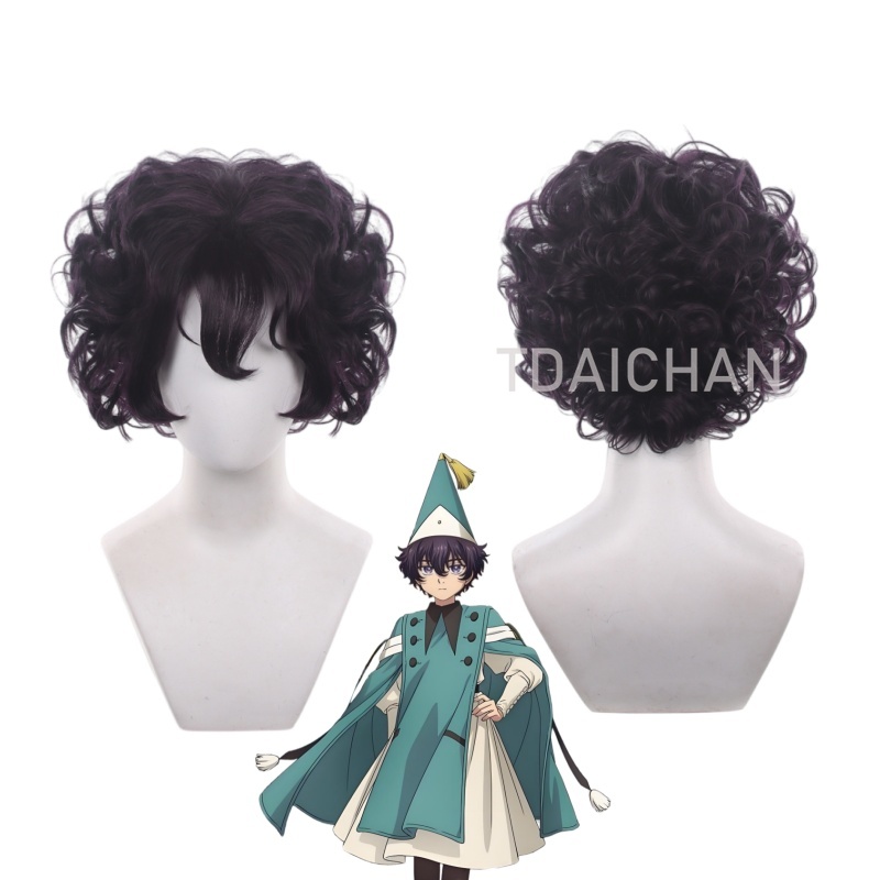 Perruque de cosplay Witch Hat  - Cosplay Anime Black Hair avis et prix