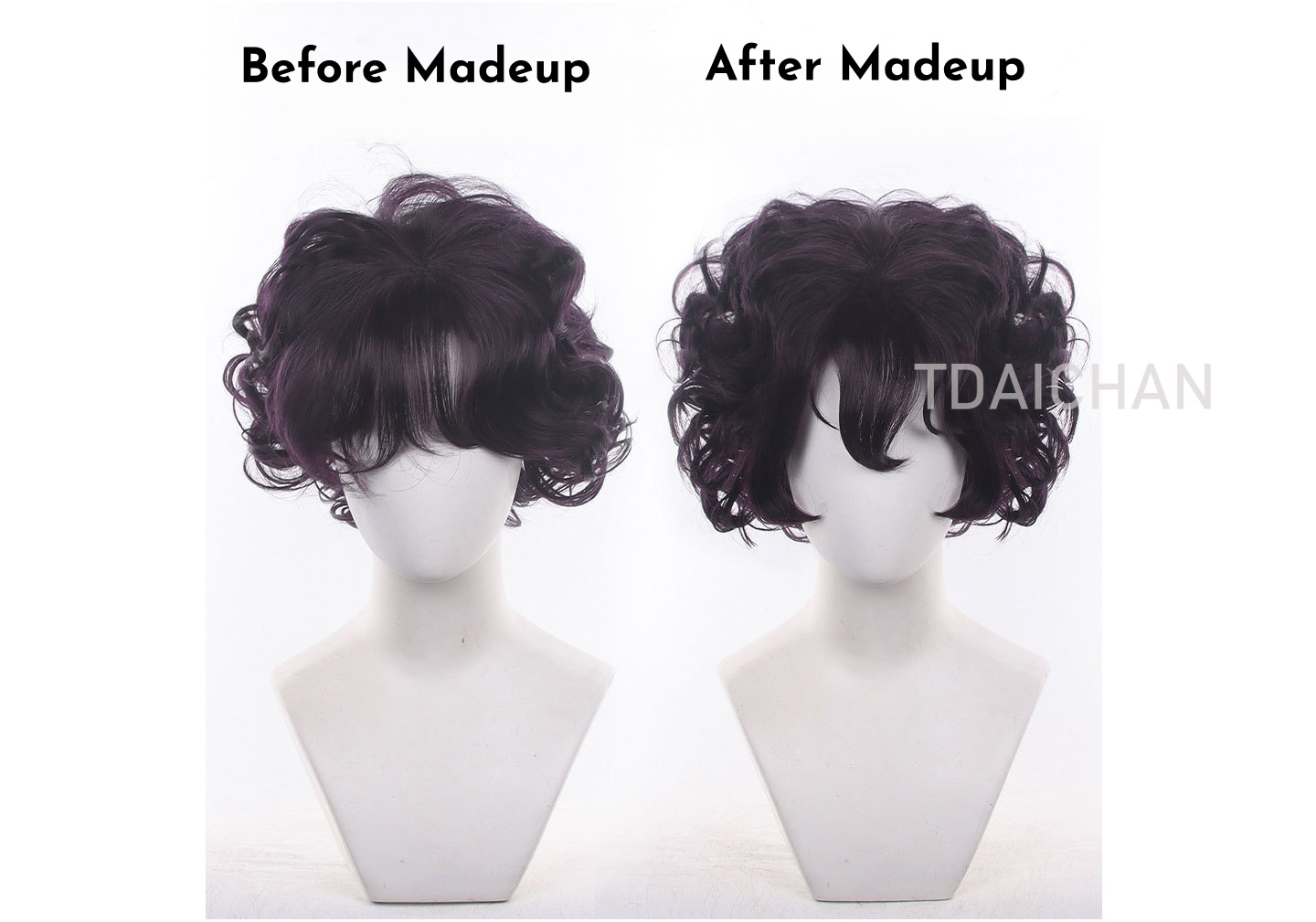 Perruque de cosplay Witch Hat  - Cosplay Anime Black Hair avis et prix