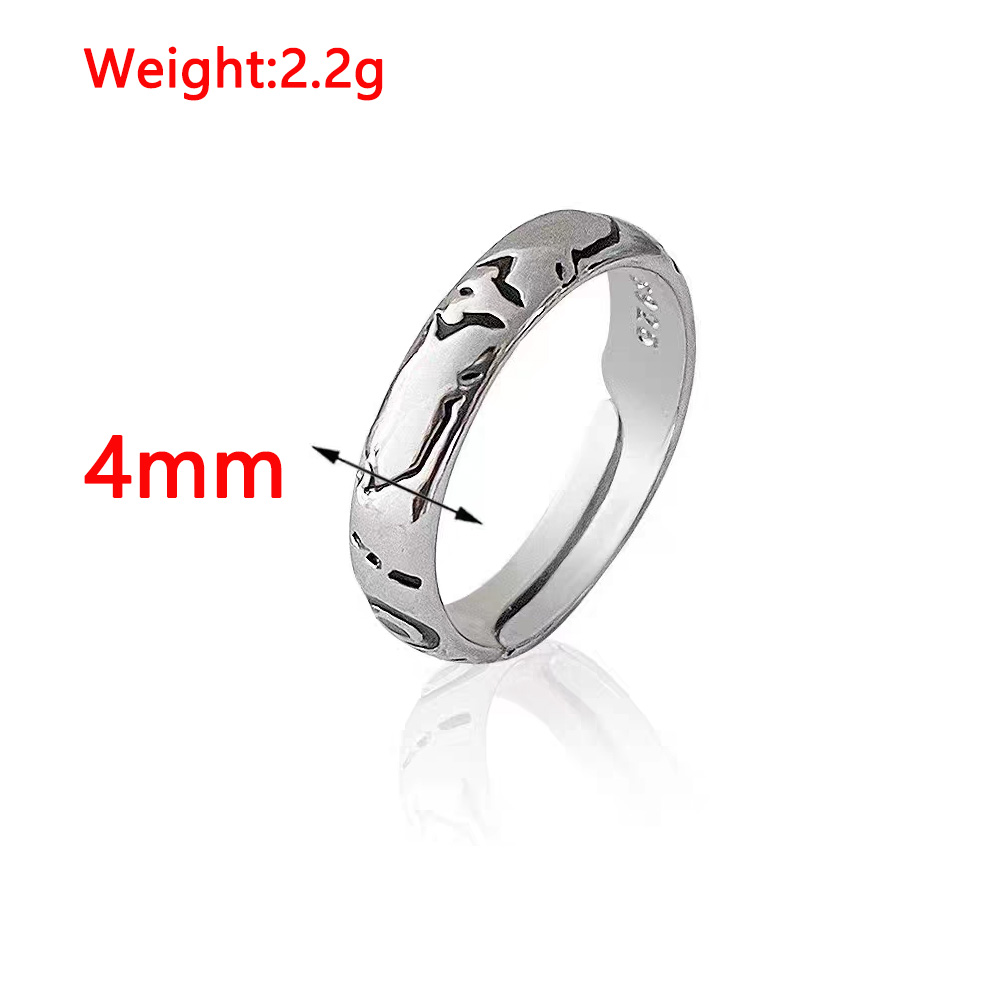 Bague en argent Sukuna Ryoume, - Anime Cosplay Jujutsu avis et prix